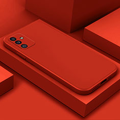 Coque Ultra Fine Silicone Souple 360 Degres Housse Etui S01 pour Samsung Galaxy A82 5G Rouge