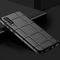 Coque Ultra Fine Silicone Souple 360 Degres Housse Etui S01 pour Samsung Galaxy A90 5G Noir