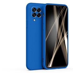 Coque Ultra Fine Silicone Souple 360 Degres Housse Etui S01 pour Samsung Galaxy F22 4G Bleu