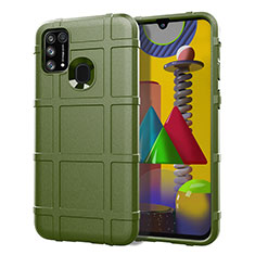 Coque Ultra Fine Silicone Souple 360 Degres Housse Etui S01 pour Samsung Galaxy M21s Vert