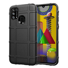 Coque Ultra Fine Silicone Souple 360 Degres Housse Etui S01 pour Samsung Galaxy M31 Prime Edition Noir