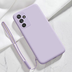 Coque Ultra Fine Silicone Souple 360 Degres Housse Etui S01 pour Samsung Galaxy M44 5G Violet Clair