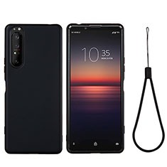 Coque Ultra Fine Silicone Souple 360 Degres Housse Etui S01 pour Sony Xperia 1 IV Noir