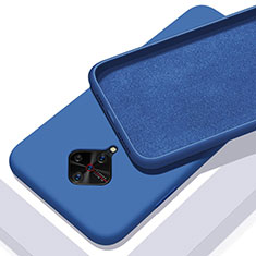 Coque Ultra Fine Silicone Souple 360 Degres Housse Etui S01 pour Vivo S1 Pro Bleu