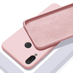 Coque Ultra Fine Silicone Souple 360 Degres Housse Etui S01 pour Xiaomi Redmi Note 7 Pro Or Rose