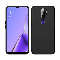 Coque Ultra Fine Silicone Souple 360 Degres Housse Etui S02 pour Oppo A11 Noir