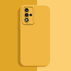 Coque Ultra Fine Silicone Souple 360 Degres Housse Etui S02 pour Oppo A93s 5G Jaune