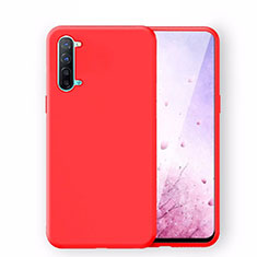 Coque Ultra Fine Silicone Souple 360 Degres Housse Etui S02 pour Oppo F15 Rouge