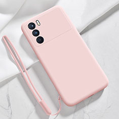 Coque Ultra Fine Silicone Souple 360 Degres Housse Etui S02 pour Oppo K9 Pro 5G Rose