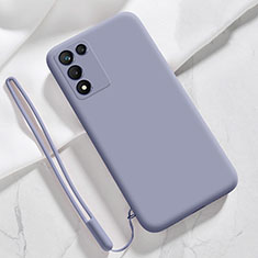 Coque Ultra Fine Silicone Souple 360 Degres Housse Etui S02 pour Oppo K9S 5G Gris Lavende