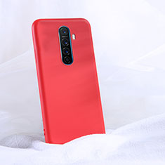 Coque Ultra Fine Silicone Souple 360 Degres Housse Etui S02 pour Oppo Reno Ace Rouge