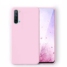 Coque Ultra Fine Silicone Souple 360 Degres Housse Etui S02 pour Oppo Reno3 Rose