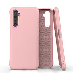 Coque Ultra Fine Silicone Souple 360 Degres Housse Etui S02 pour Realme 6 Pro Rose