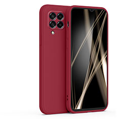 Coque Ultra Fine Silicone Souple 360 Degres Housse Etui S02 pour Samsung Galaxy A22 4G Rouge