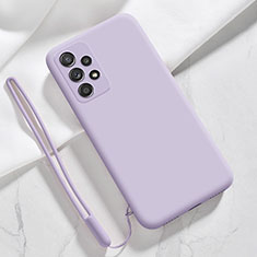 Coque Ultra Fine Silicone Souple 360 Degres Housse Etui S02 pour Samsung Galaxy A23 4G Violet