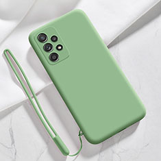 Coque Ultra Fine Silicone Souple 360 Degres Housse Etui S02 pour Samsung Galaxy A52 4G Vert