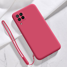 Coque Ultra Fine Silicone Souple 360 Degres Housse Etui S02 pour Samsung Galaxy M32 4G Rouge