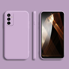 Coque Ultra Fine Silicone Souple 360 Degres Housse Etui S02 pour Samsung Galaxy M44 5G Violet Clair