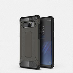 Coque Ultra Fine Silicone Souple 360 Degres Housse Etui S02 pour Samsung Galaxy Note 8 Noir