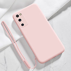 Coque Ultra Fine Silicone Souple 360 Degres Housse Etui S02 pour Samsung Galaxy S20 FE 4G Rose