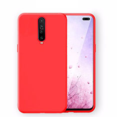 Coque Ultra Fine Silicone Souple 360 Degres Housse Etui S02 pour Xiaomi Poco X2 Rouge