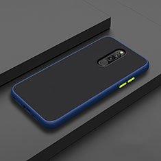Coque Ultra Fine Silicone Souple 360 Degres Housse Etui S02 pour Xiaomi Redmi 8 Bleu