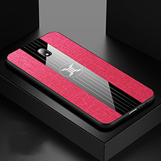 Coque Ultra Fine Silicone Souple 360 Degres Housse Etui S02 pour Xiaomi Redmi 8A Rouge