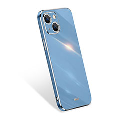 Coque Ultra Fine Silicone Souple 360 Degres Housse Etui S03 pour Apple iPhone 13 Bleu Ciel