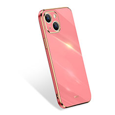 Coque Ultra Fine Silicone Souple 360 Degres Housse Etui S03 pour Apple iPhone 13 Rose