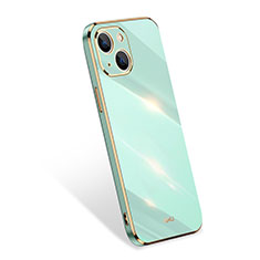 Coque Ultra Fine Silicone Souple 360 Degres Housse Etui S03 pour Apple iPhone 13 Vert