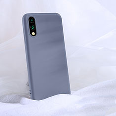 Coque Ultra Fine Silicone Souple 360 Degres Housse Etui S03 pour Huawei P Smart Z (2019) Gris