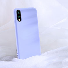 Coque Ultra Fine Silicone Souple 360 Degres Housse Etui S03 pour Huawei P Smart Z (2019) Violet