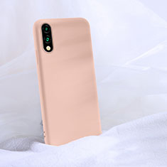 Coque Ultra Fine Silicone Souple 360 Degres Housse Etui S03 pour Huawei Y9 Prime (2019) Rose