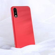 Coque Ultra Fine Silicone Souple 360 Degres Housse Etui S03 pour Huawei Y9 Prime (2019) Rouge