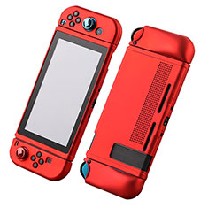 Coque Ultra Fine Silicone Souple 360 Degres Housse Etui S03 pour Nintendo Switch Rouge