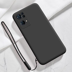 Coque Ultra Fine Silicone Souple 360 Degres Housse Etui S03 pour Oppo Reno7 Pro 5G Noir