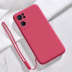 Coque Ultra Fine Silicone Souple 360 Degres Housse Etui S03 pour Oppo Reno7 Pro 5G Rouge