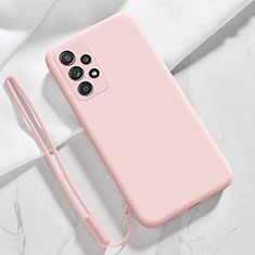 Coque Ultra Fine Silicone Souple 360 Degres Housse Etui S03 pour Samsung Galaxy A73 5G Rose