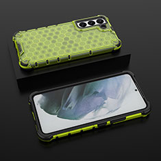 Coque Ultra Fine Silicone Souple 360 Degres Housse Etui S03 pour Samsung Galaxy S21 5G Vert