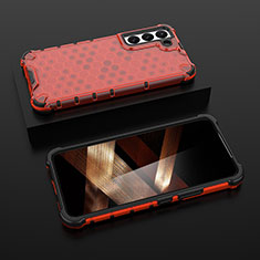 Coque Ultra Fine Silicone Souple 360 Degres Housse Etui S03 pour Samsung Galaxy S24 5G Rouge