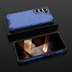 Coque Ultra Fine Silicone Souple 360 Degres Housse Etui S03 pour Samsung Galaxy S24 Plus 5G Bleu