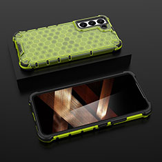 Coque Ultra Fine Silicone Souple 360 Degres Housse Etui S03 pour Samsung Galaxy S24 Plus 5G Vert