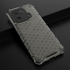 Coque Ultra Fine Silicone Souple 360 Degres Housse Etui S03 pour Xiaomi Mi 11 Pro 5G Noir