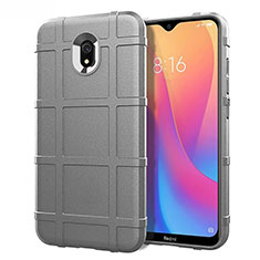 Coque Ultra Fine Silicone Souple 360 Degres Housse Etui S03 pour Xiaomi Redmi 8A Argent