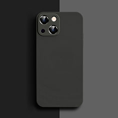 Coque Ultra Fine Silicone Souple 360 Degres Housse Etui S04 pour Apple iPhone 14 Plus Noir