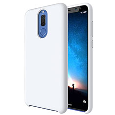 Coque Ultra Fine Silicone Souple 360 Degres Housse Etui S04 pour Huawei G10 Blanc