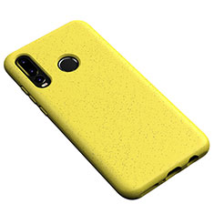 Coque Ultra Fine Silicone Souple 360 Degres Housse Etui S04 pour Huawei Nova 4e Jaune