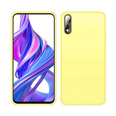 Coque Ultra Fine Silicone Souple 360 Degres Housse Etui S04 pour Huawei P Smart Z (2019) Jaune