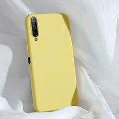 Coque Ultra Fine Silicone Souple 360 Degres Housse Etui S04 pour Huawei Y9s Jaune