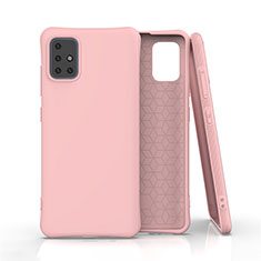 Coque Ultra Fine Silicone Souple 360 Degres Housse Etui S04 pour Samsung Galaxy M40S Rose